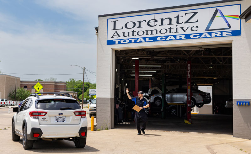 Lorentz Automotive Denton Texas location Directions