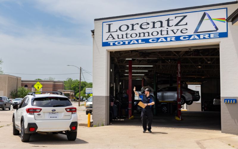 Lorentz Automotive Denton Texas location Home